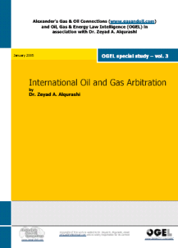 arbitrating international petroleum disputes: an analysis of key substantive law issues